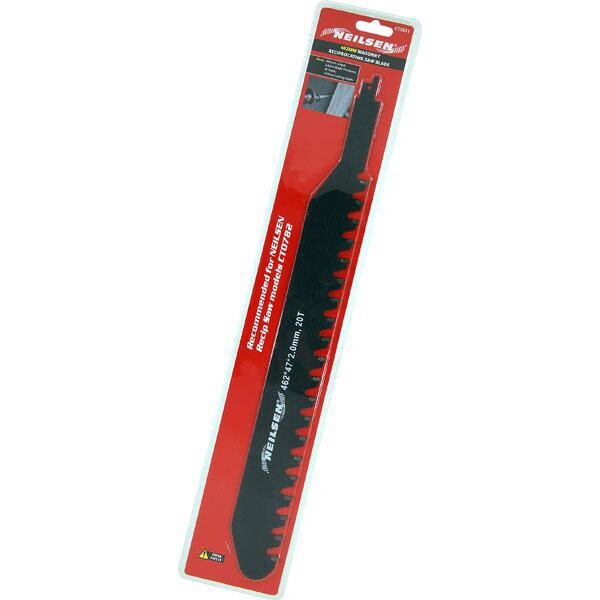 Neilsen NEW Carbide Masonry Reciprocating Saw Blade 462mm Brick etc