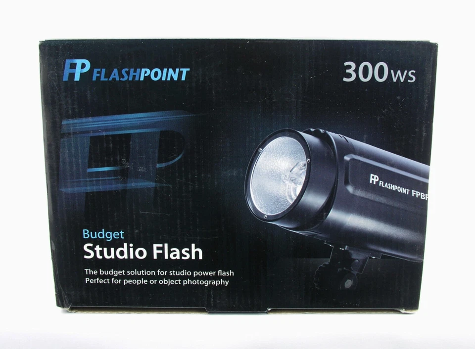 FLASHPOINT BUDGET STUDIO MONOLIGHT FLASH, 300 WS - CAJA ABIERTA NUEVA Foto 2 de 4