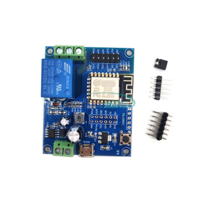 New DC5-80V Power Supply ESP8266 WIFI Relay Module ESP-12F Development Board