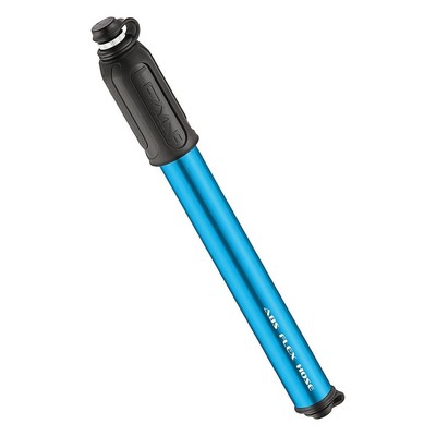 Lezyne Cnc Drive Hp Handpumpe Medium Blau - Kompakt, Leicht Und Hochdruck