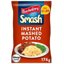 Batchelors Smash The Original Instant Mashed Potato Pack of 6 X 176g 17.32 per kilo