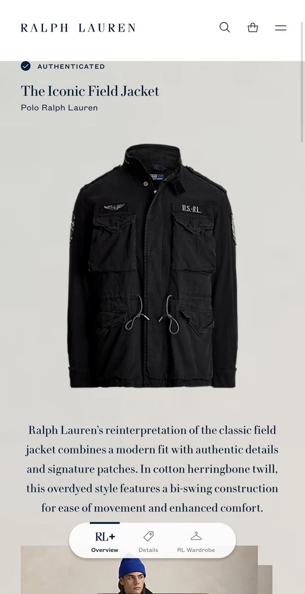 Polo Ralph Lauren Military Jacket Regular Size Coats, Jackets