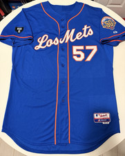 2012 Authentic Matt Harvey Los Mets New York Mets Majestic Jersey sz 48 XL
