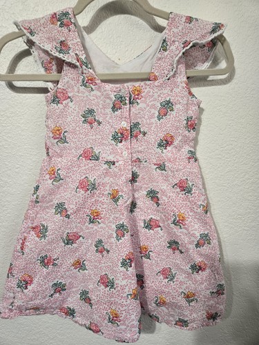 Janie and Jack pink floral dress, 100% cotton, size 7 - Picture 2 of 5