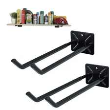 2 Pack 12.4-inch Large Garage Hooks Heavy Duty Wall Mount Storage Hangers