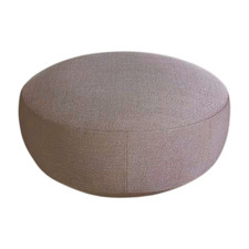 Original Ligne Roset Hocker Prado Pouf Christian Werner rund grau
