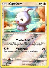 Castform 105/145 Common Guardians Rising Pokemon Reverse Holo NM