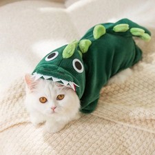 Cat Cotton Coat Pet Dinosaur Costume Comfortable Warm Dog Four Legged Clothes Ca
