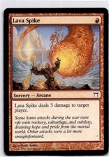Lava Spike Champions of Kamigawa Foil