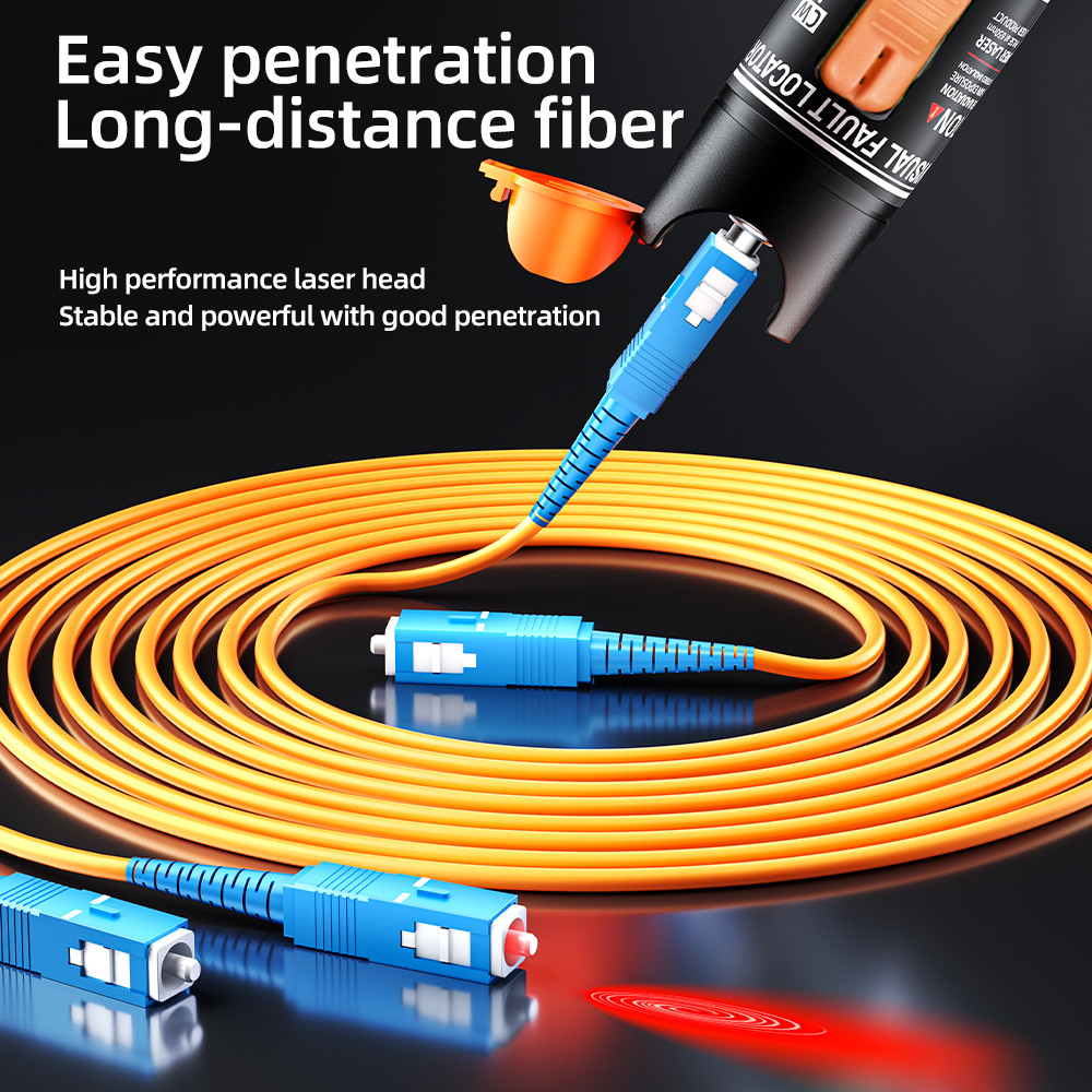 10mW Fibre Optical Visual Fault Locator 10km VFL Test Pen Laser Fault Testing