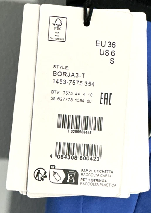 Pantalones de esquí Bogner Fire + Ice Borja para mujer talla S azul Amparo nuevos con etiquetas Foto 3 de 4