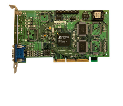 Diamond Stealth 3D 4000 AGP 2MB EDO VGA S3 86C357 ViRGE/GX2 1996