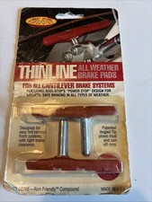 SALMON KOOL-STOP THINLINE THREADED ALL WEATHER V BRAKE PADS MOUNTAIN MTB BICYCLE