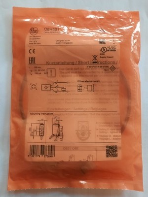 Reflexlichttaster ifm electronic O6H301 , Neu in Originalverpackung