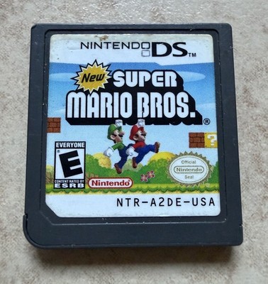 New Super Mario Bros. (Nintendo DS, 2006) Cartridge Only Tested Authentic