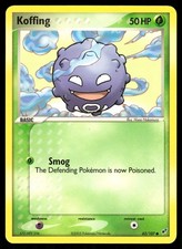 Koffing 62/107 Common Deoxys Pokemon LP