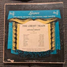 Ridley: The Ghost Train Vinyl LLP 414. Arnold Ridley & Cast Hector Ross Prod