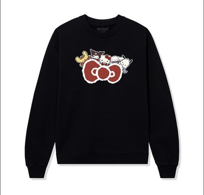 ASSC x Hello Kitty HK & Friends Bow Crewneck-Size M