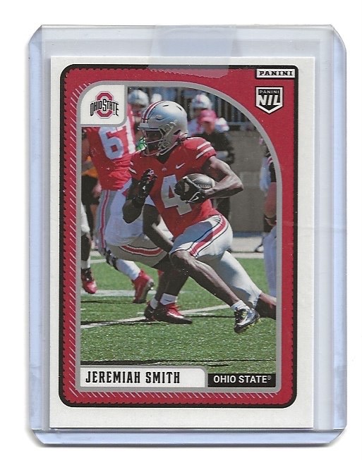 2024 PANINI NIL FOOTBALL JEREMIAH SMITH RC OHIO STATE UNIVERSITY BUCKEYES