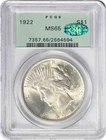 New Listing1922 Peace Silver Dollar MS65 PCGS OGH (CAC)