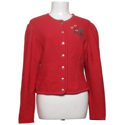 Geiger, Strickjacke, Damen, Größe: 40, Rot, Wolle, Print #6Zw