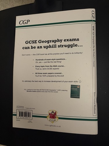 GCSE AQA Geography CGP Exam Practice Workbook - Picture 2 of 2