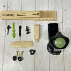 GI Joe Vehicle Sonic Fighter Desert Apache Parts Lot Tested Working