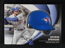 2022 Update Commemorative Batting Helmet Manufactured Relics George Springer 0a6