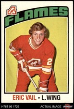 1976 Topps #51 Eric Vail ATL Flames 7 - NM