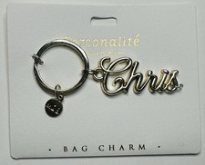 Personalite Marina De Buchi Gold Tone Bag Charm Key Ring Key Chain Chris