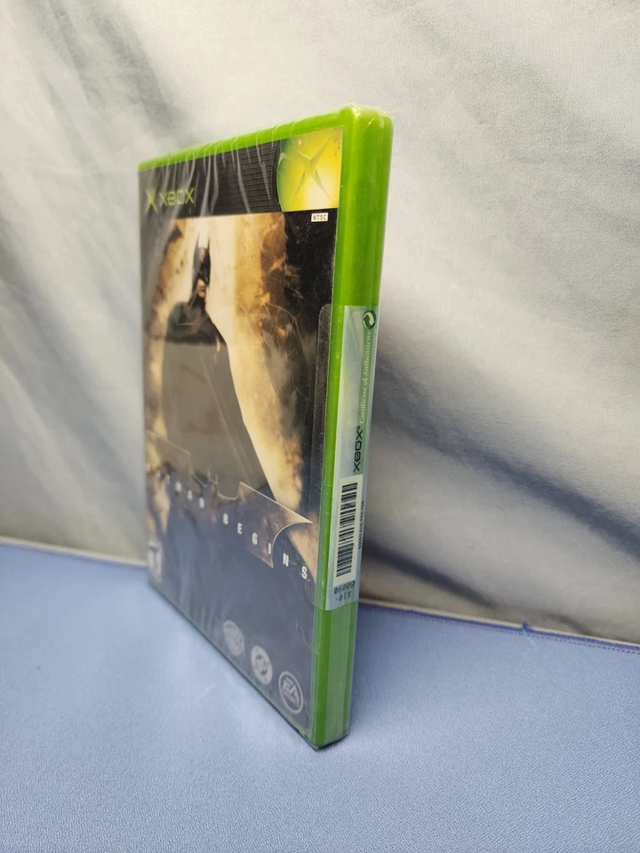 Batman Begins - Microsoft Xbox - New - Sealed -NO STICKERS PLASTIC SEAL GOOD  - Image 3 of 4