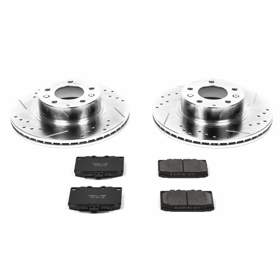 Kit de frenos Power Stop para Mazda RX-7 1993 1994 1995 delantero Z23 Evolution Sport Foto 2 de 4