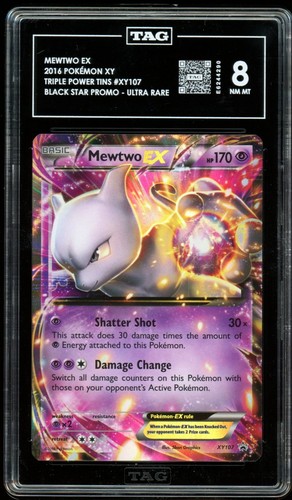 Mewtwo-EX graded TAG 8 for sale on eBay