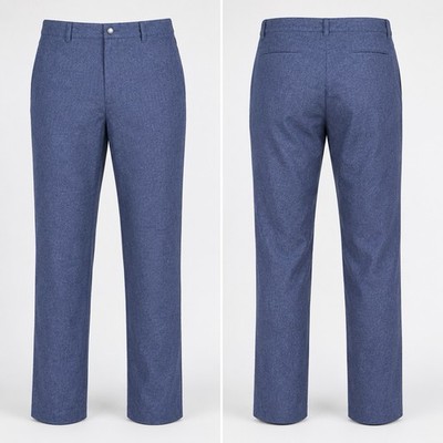Puma Golf Pants MENS 34/34 HEATHERED BLUE PERFORMANCE