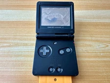 Nintendo Gameboy Advance SP AGS001 Onyx Charcoal Black Handheld System Console