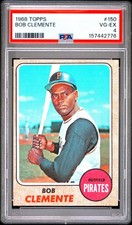 Bob Roberto Clemente 1968 Topps PSA 4 #150 Pittsburgh Pirates