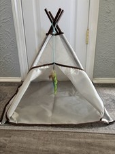 Pet Tent Cave Bed for Cats Small Dogs Cat Teepee Tent Collapses For East Storage