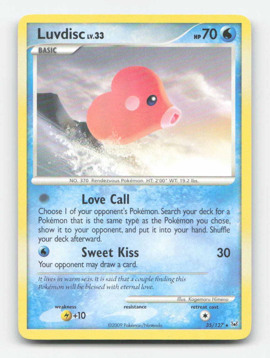 Luvdisc 35/127 - R PL - Pokemon LP