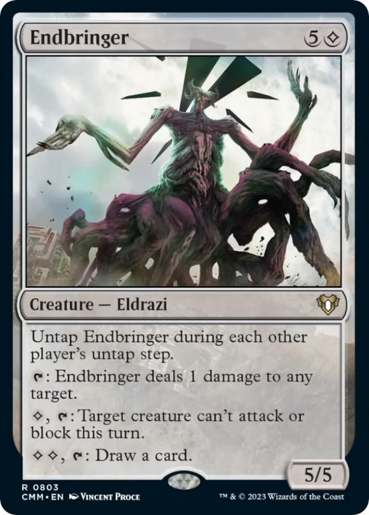 Endbringer - 803 - Commander Masters - NM