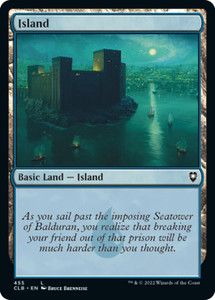 Island 455 Commander Legends: Battle for Baldur's Gate