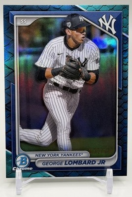 2024 Bowman Chrome - George Lombard Jr. Reptilian Blue Refractor/150