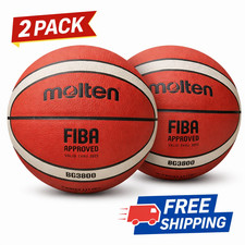 2Pack Molten B7G3800 Basketball Official Size...