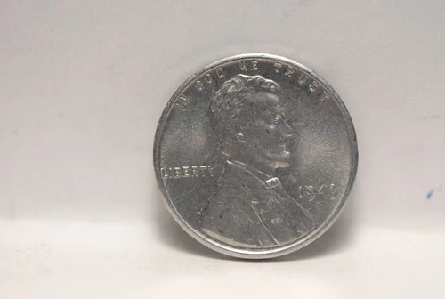 USA, 1943-S Lincoln Cent, KM132a, Zinc, UNC, NR, 4-5