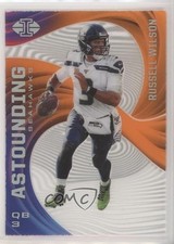 2020 Panini Illusions Astounding Orange Russell Wilson #A13 2l8