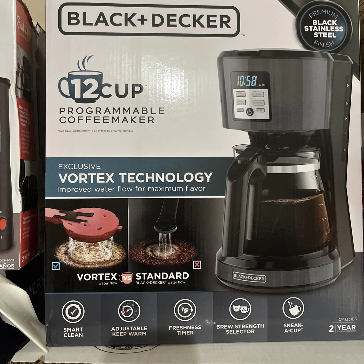 Black Decker BXCO870E - Drupperl-koffiezetapparaat 870W