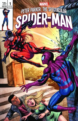 PETER PARKER SPECTACULAR SPIDER-MAN #1 TYLER KIRKHAM HOMAGE EXCLUSIVE SPIDERMAN
