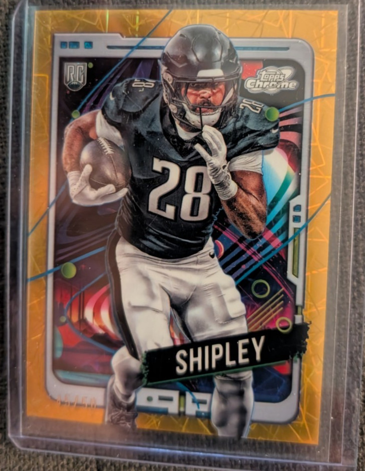 Will Shipley Topps Cosmic Chrome #173 Gold Interstellar