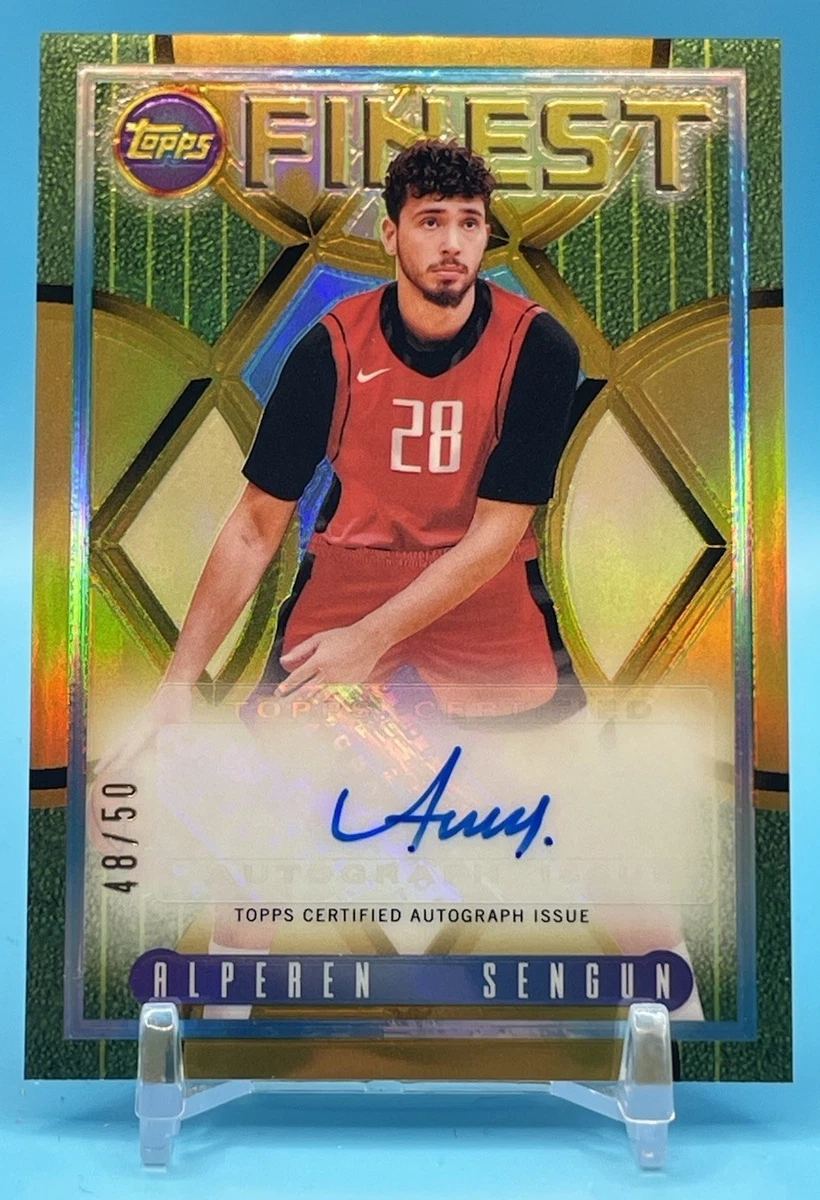 Alperen Sengun Topps Finest サイン/5シリauto 2023-24 Topps Finest - Alperen Sengun #FLA-AS for sale | eBay