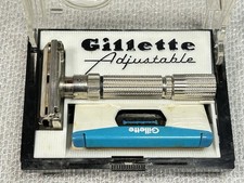 Custodia rasoio Fat Boy regolabile GILLETTE vintage anni 60