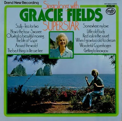 Gracie Fields Singalong With (Superstar) Music for Pleasure Vinyl LP
